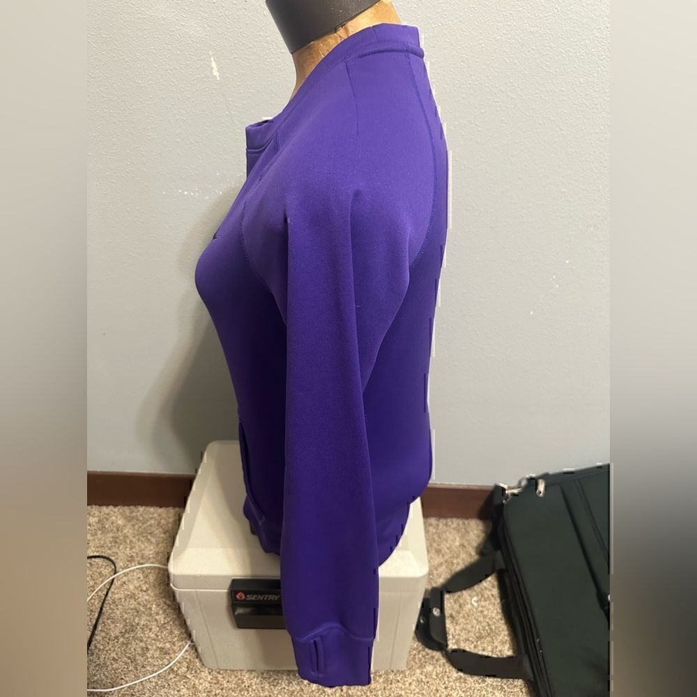 Nike ThermaFit Womens Small Purple Sweatshirt - Picture 2 of 7
